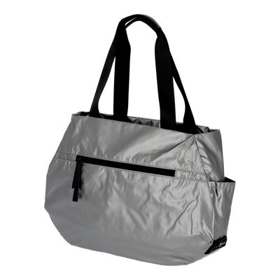 Nananoel Grete Glossy Tote Bag (A4 Compatible), 2453311001, Gunmetal (219)