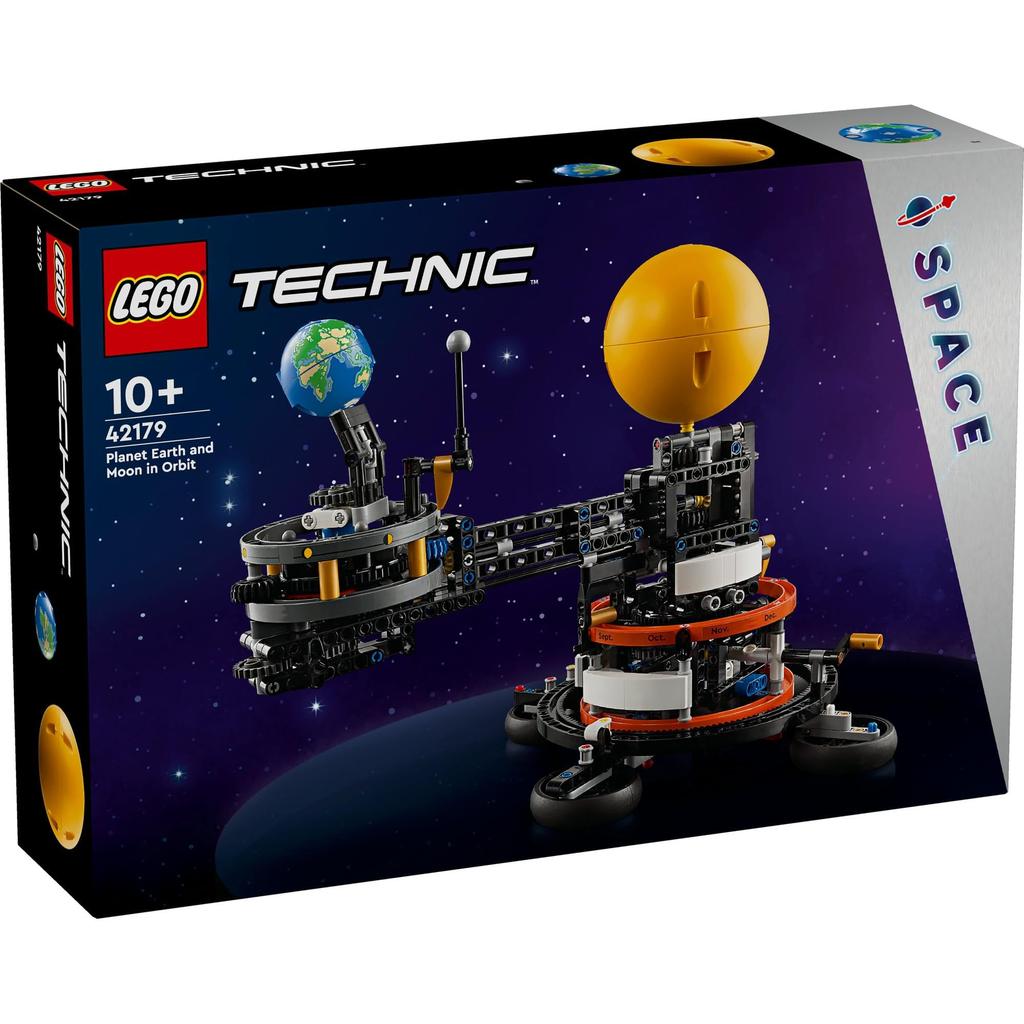 LEGO Technic Earth and Moon Orbit 526 Pieces STEM Toy Birthday Christmas Present Building Blocks Boys Girls Children Ages 10 11 12 Elementary School S