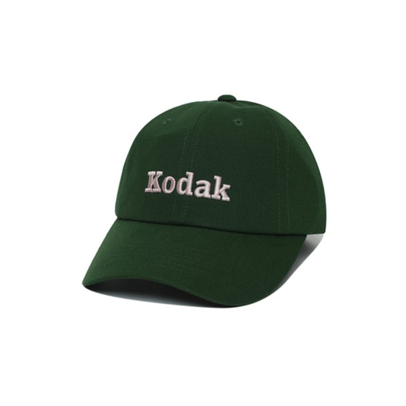

KODAK Apparel Overfit Lettering Ball Cap GREEN ML