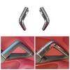 2x ABS Carbon Fiber Car Interior Door Handle Cover For Porsche Cayenne 2011-2017