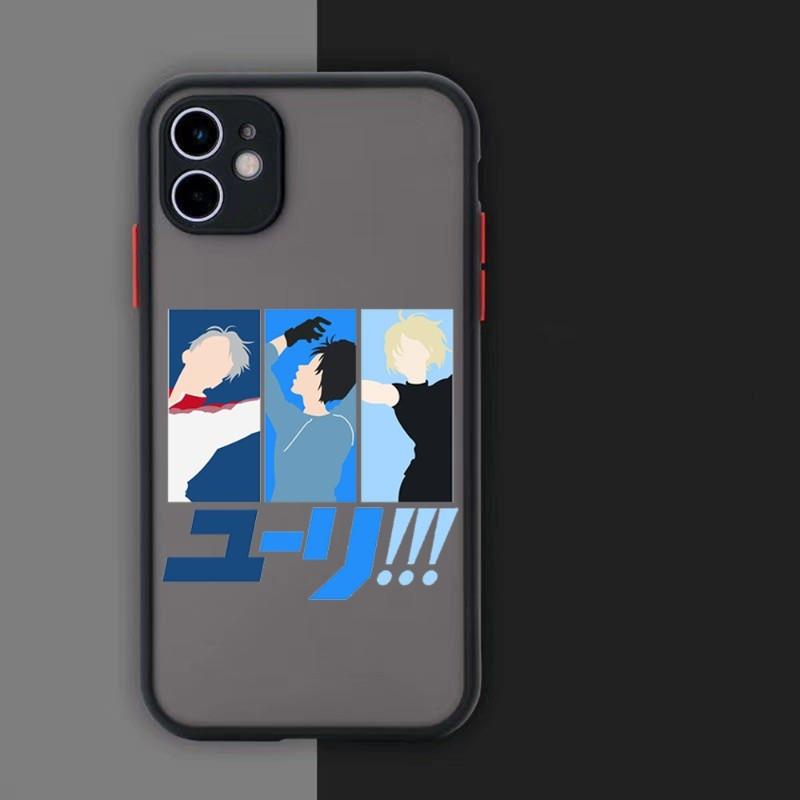 

Чехол для телефона с японским аниме «Юрий на льду» для IPhone 14 13 12 11 Mini Pro Max XS X Max XR 8 7 Plus SE 2022, цвет кожи, чехол для телефона iPhone SE 2020-2022