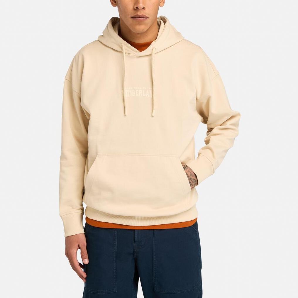 Timberland Hooded Comfortable Fashion Sweatshirt Men Sweatshirt Light-Brown A695B-EFL