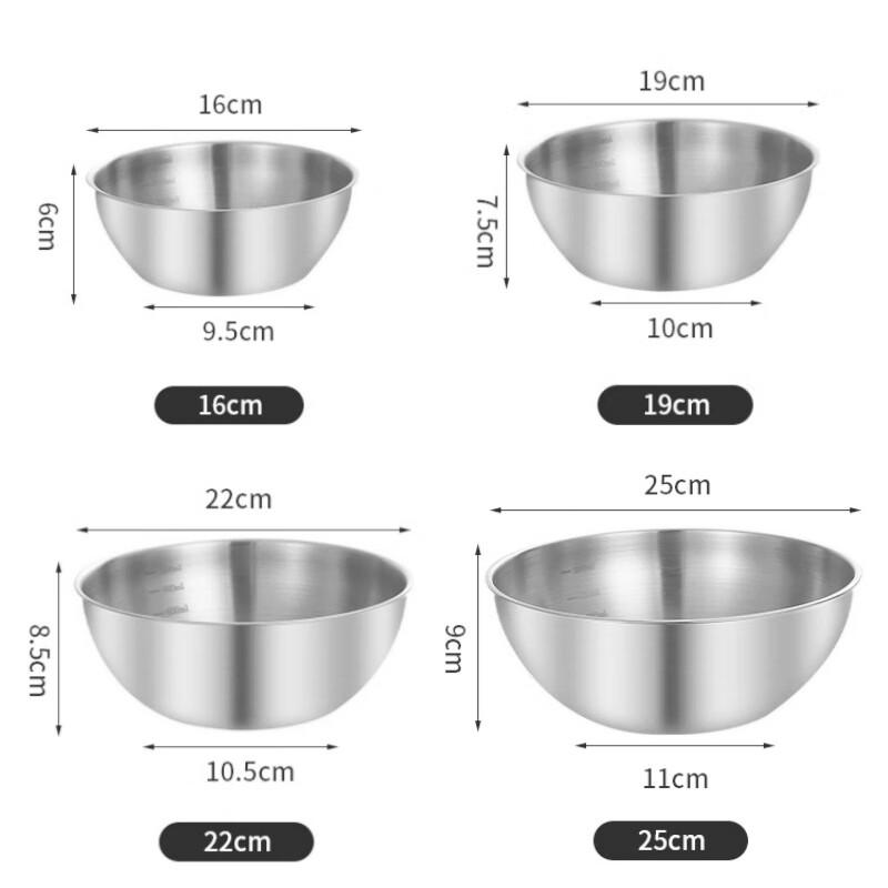 DREAM Stainless Steel Mixing Bowl Sets