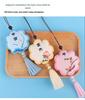 Peace Amulet Embroidery Kit: Beginner's DIY Cross Stitch Sachet Pouch