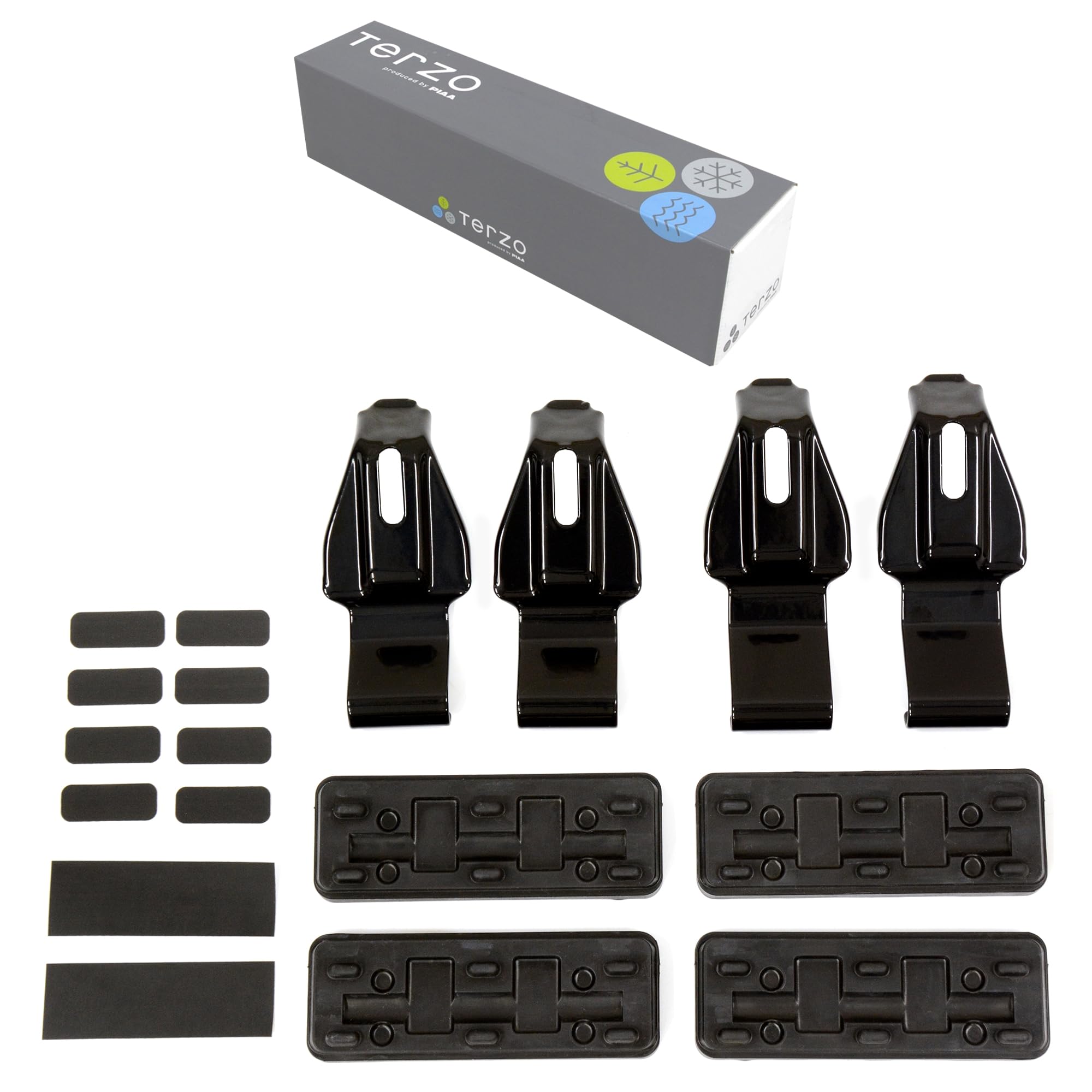 

Комплект багажника на крышу Terzo для Honda Step WGN EH389 (от ПИАА) Перевозчик/Базовый держатель, 4, Черный, RK1, RK2, RK5, RK6, чёрный