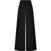 AnnaKou Women's Pleated Wide-Leg Trousers