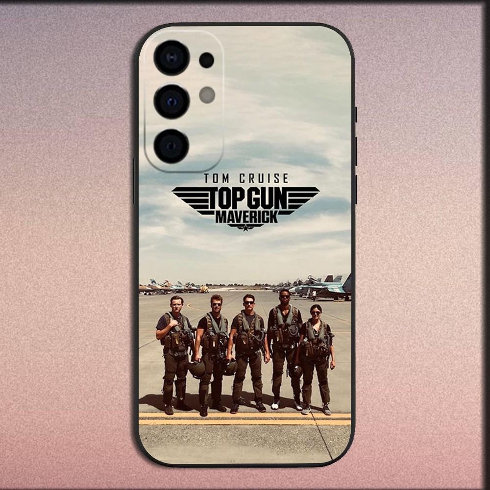 Film Top G-Gun Maverick Handyhülle Für Samsung S25,S24,S21,S22,S23,S30,Ultra,S20,Plus,Fe,Lite,Note,10,9,5G Schwarze Weiche Hülle