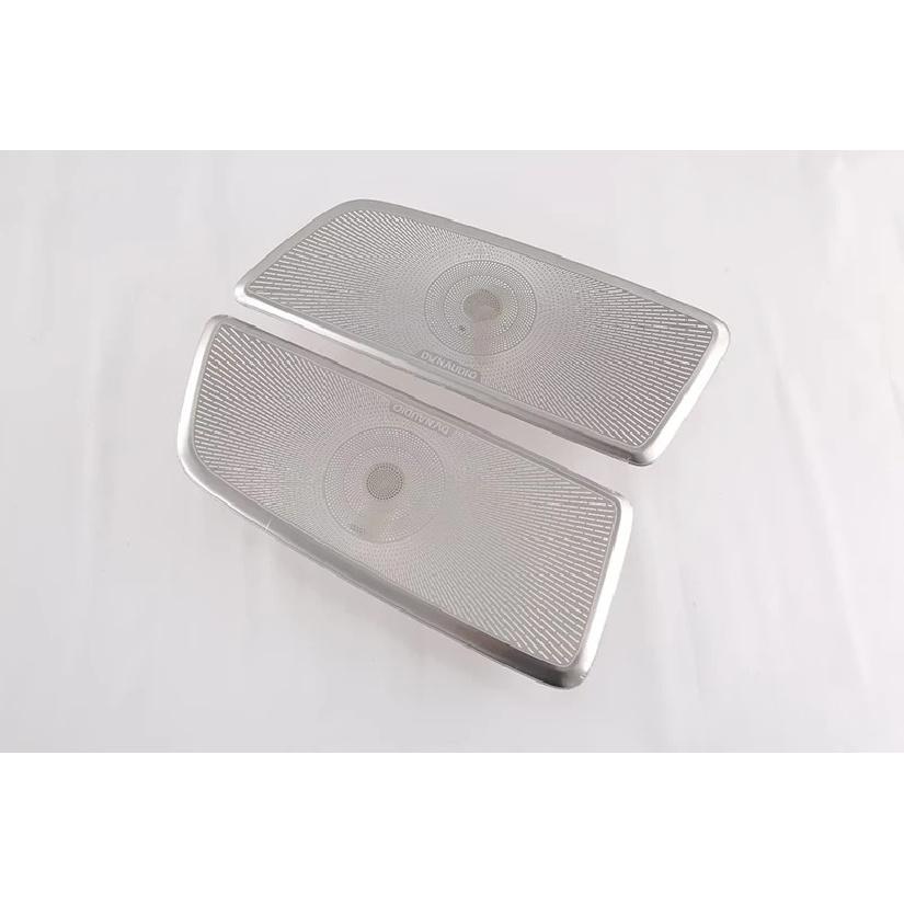 For BYD Han Ev Dm   Car Accessories Stainless Steel Rear Trunk Tweeter Horn Cover Decorated With Sequ