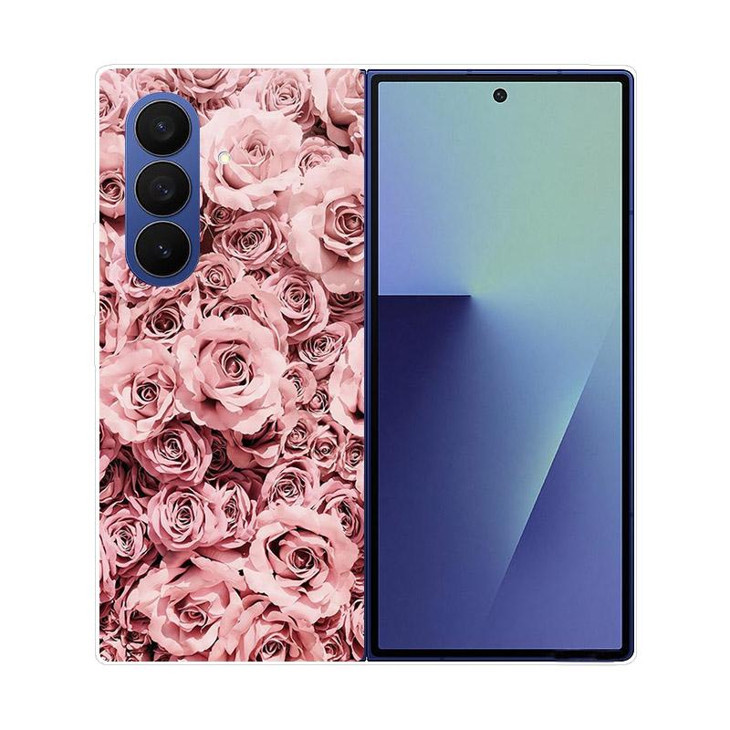 For Samsung Galaxy Z Fold 7 5G Phone Case Cover Transparent Back Protective Shell Coque For Samsung Z Fold7 Clear Hard PC Fundas