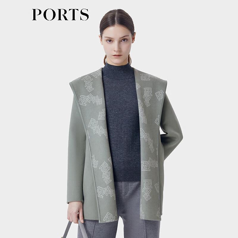 

Женское шерстяное пальто с капюшоном PORTS 6