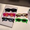 Oval Sunglasses  New Fashion Vintage Candy Color Beach Vacation Shades Women Retro Vintage Brand Outdoor Sun Glasses