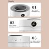 2000ML Top Fill Humidifier Double Spray Plug In Humidifier Aromatherapy Machine for Home