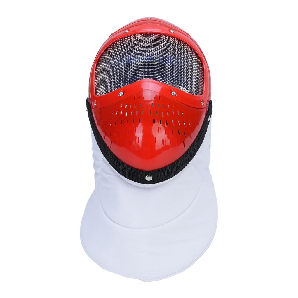 Kids Fencing Face Guard Breathable Metal Mesh Helmet Protective Cover for Foil Sabre Epee Use