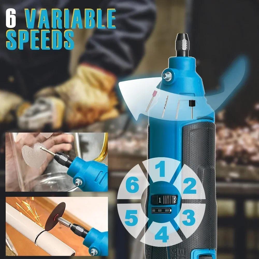 Brushless Electric Engraver Small Handheld Polished Jade Carving Tool Household Multi-Function Grinder Mini DIY Tools