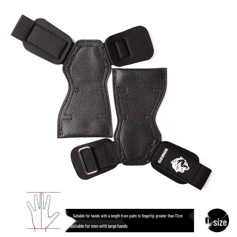 

Anti-Slip Cross-Border Deadlift & Pull-Up Assist Belt with Rubber Hand Guards 2 pieces/1 pair