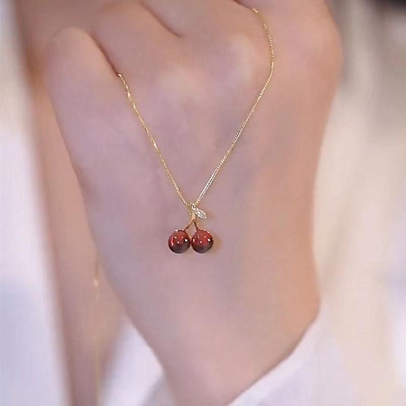 New Fashion Trend Unique Design Exquisite Sweet Flower Clavicle Necklace Ladies Senior Jewelry Birthday Party Gift Wholesale