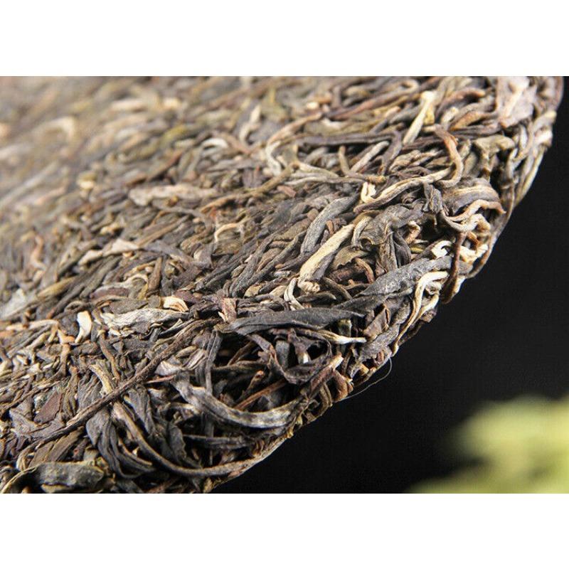 Yunnan Menghai Pu'er Rauwe Theecake Zwarte Thee 357g