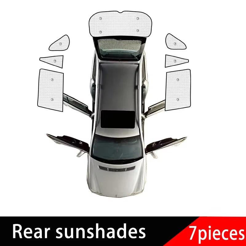 Für Toyota RAV4 XA50 Zubehör ~2024 Sonnenschutz Seitenfenster Jalousie Sonnenschutz Visier Anti-UV Windschutzscheibe Auto Zubehör