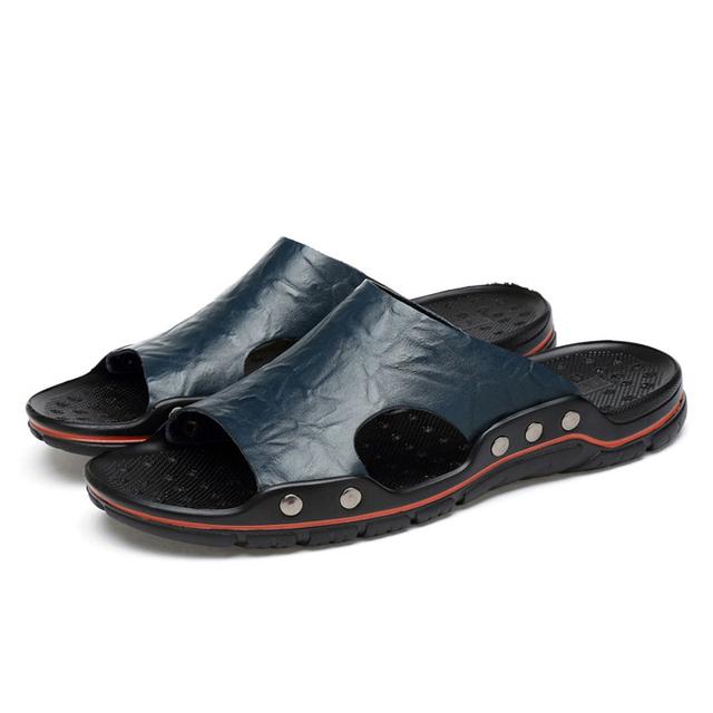 Summer Men Slippers Breathable Clogs Sandals Beach Classics Slides Outdoor Flip Flops Plus Size Men Shoe