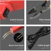 Car Bumper Crack Repair Welding Machine Handy Plastics Welders PVC Repairing Machine Welding Equipment 220V Car Bumper Repair  Hot Staplers Machine