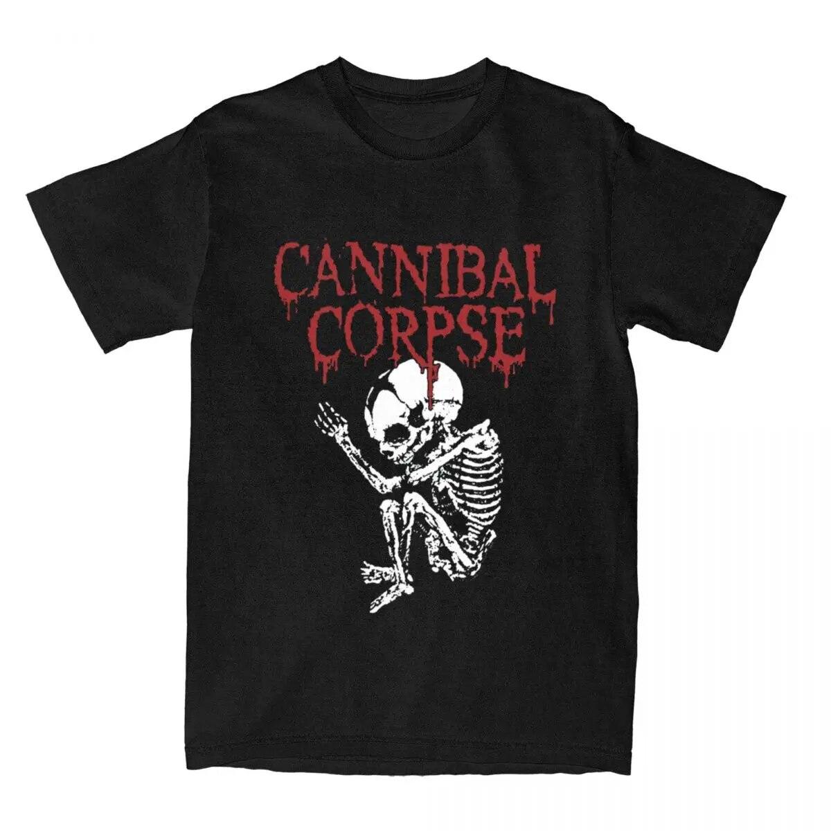 

Женская футболка унисекс Cannibal Corpse Metal Merch Awesome, футболки с короткими рукавами из 100% хлопка, одежда с круглым вырезом, с принтом