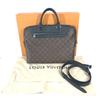 Louis Vuitton M54019 MonogramMacassar Porto Document Jour PDJ 2WAY Hand Bag