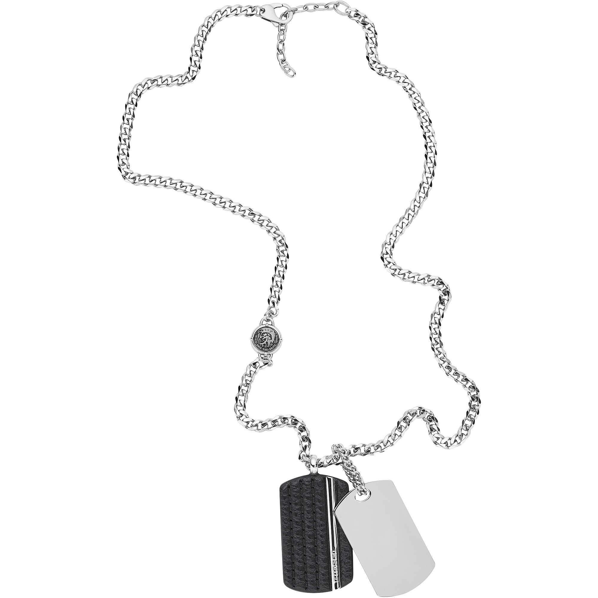 

Намисто для чоловіків Diesel Silver Necklace DX1040040 Men s [item]
