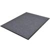 Tapis d'entrée - vidaXL - 90 x 150 cm - PVC Antidérapant - Gris - Rectangulaire