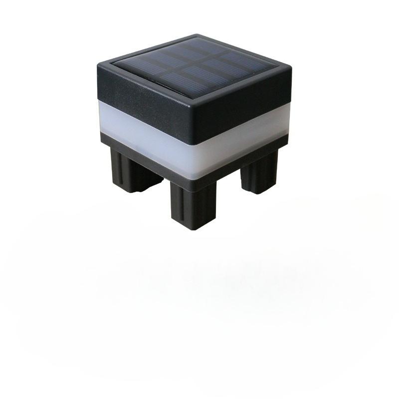 

Solar Square Post Cap Lights 2 Color Outdoor Solar LED Fence Deck Lamp for Garden Patio Terrace Pathway Landscape Decoration