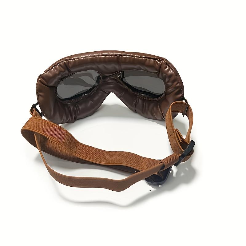 Stil Retro Vară High-end Ochelari pentru Animale de Companie Stil Pilot Ciobănesc German și Câine de Talie Medie Ochelari de Modă Reglabili Rezistenți la Vânt cu Protecție UV