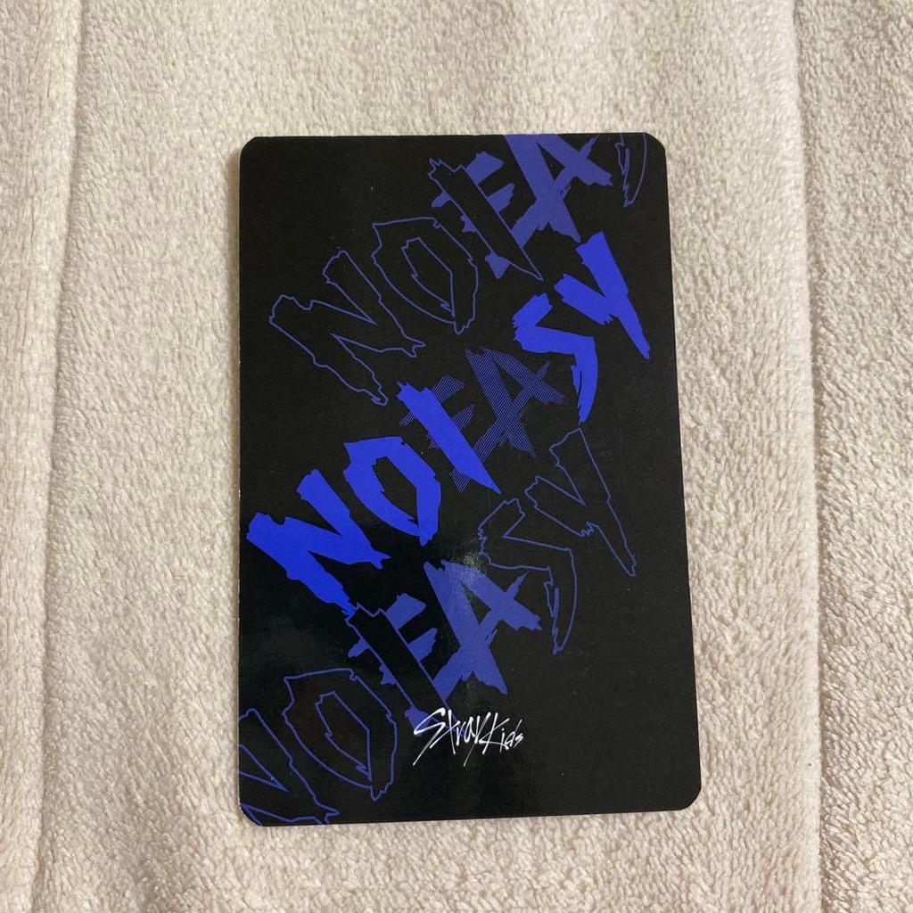 [USED] straykids sukiz Hyunjin trading card Genielet NOEASY