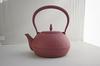 Ikenaga Iron Works Nanbu Iron Kettle, Gardenia and Sakura Design, Pink