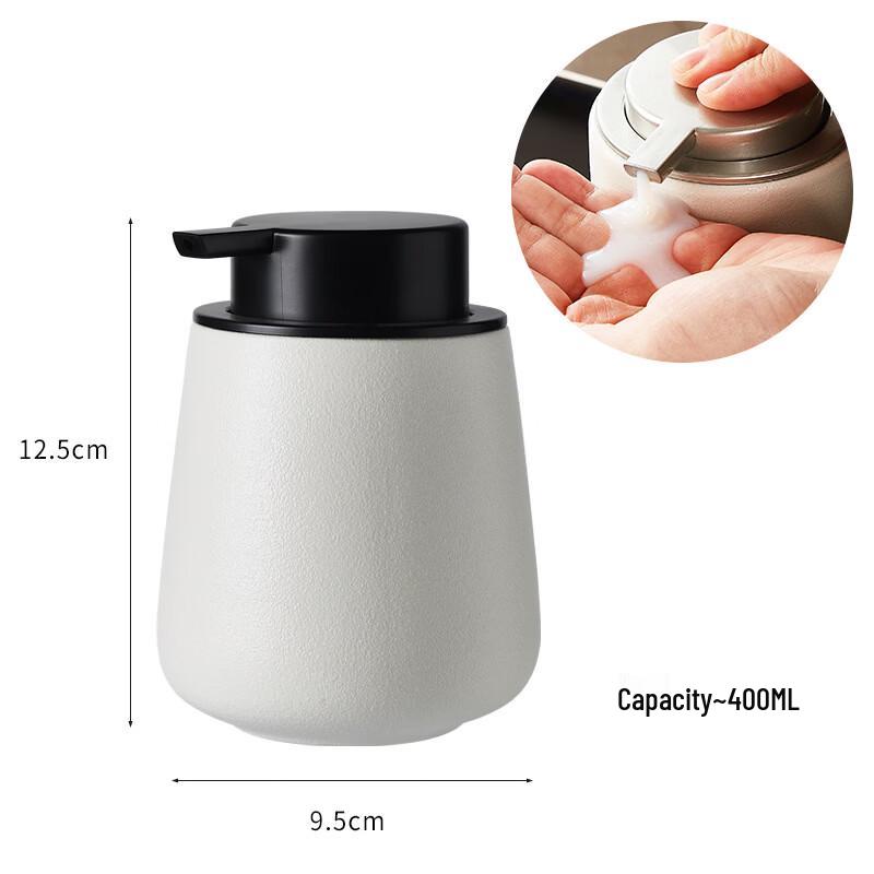 OIMG Ceramic Soap Dispenser Bottle
