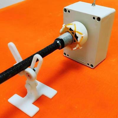 Fishing Rod Repair Kit DIY Winding Machine Tool for Epoxy Drying Devices Fixed