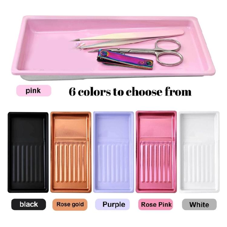 Industrial Strength Nail Technician Tray Thickened Stainless Steel For Salon Tools Disinfects And Efficient Storage