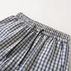 Men's Plaid Casual Shorts, Elastic Waist Drawstring Summer Lightweight Beach Shorts (M-5XL)