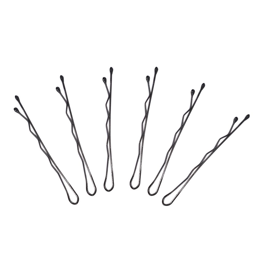 Practical Women's Simple Design Black Hair Pins Hair Styling Invisible Hair Clips Hair Barrette