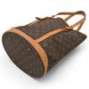 Auth LOUIS VUITTON Monogram Bucket GM Tote Bag B Rank lv9929we