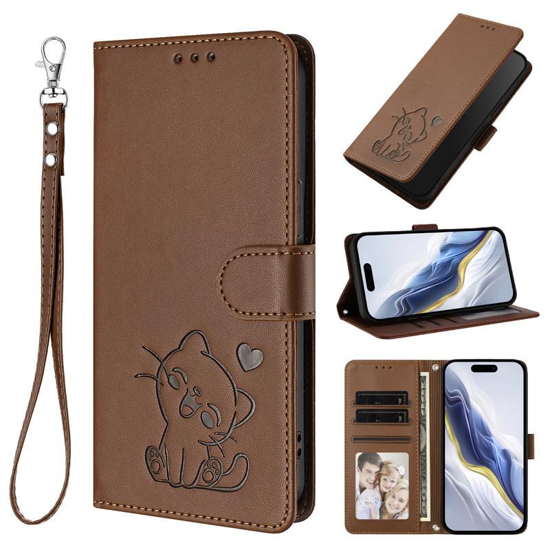For Honor Magic7 Lite Case Flip Etui On For Honor Magic 7 Lite Pro 5G Phone Wallet Leather Case BRP-NX1 Card Slot Back Cover