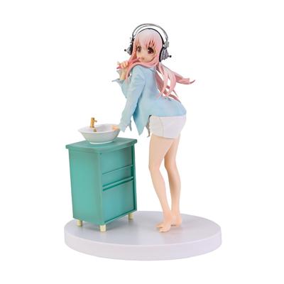 Super Sonico Morning Toothbrushing Antique Ver. (Furyu)