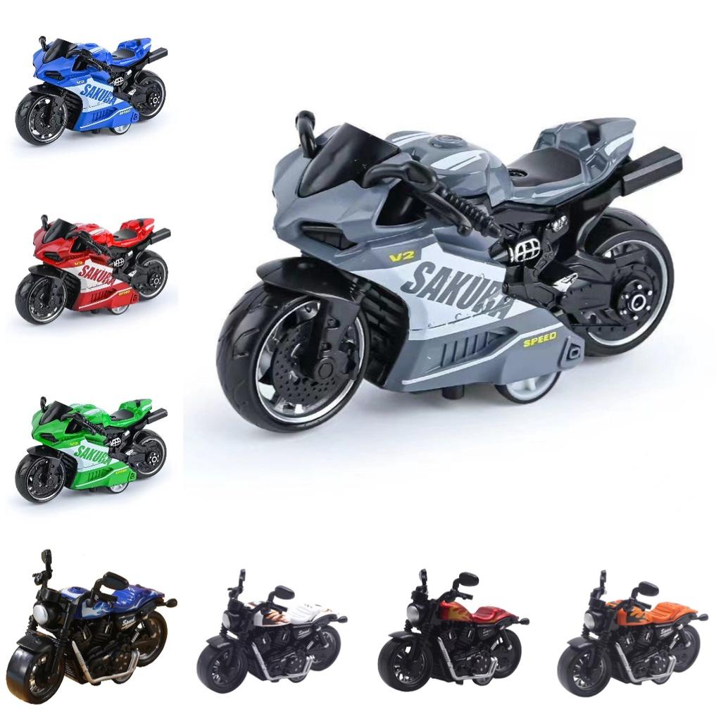 Langlebige Legierung Motorrad Sammlerstück Ideal für Backdekoration Realistisches Rennwagen Spielzeug" Charaktere)