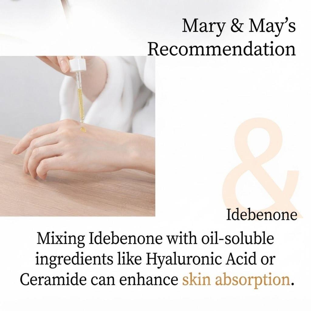 Mary&May Idebenone Blackberry Complex Serum 30ml Korean Anti Aging Brightening Serum