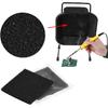 Yosoo 10pcs Activated, Carbon Filter Elicent Carbon Filters 13cm X 13cm for Soldering Filter Sponge Smoke Absorber Fume Extractor