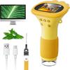 Portable Handheld Digital Microscope 2 Inch IPS Screen Mini Portable Microscope  Science Experiment