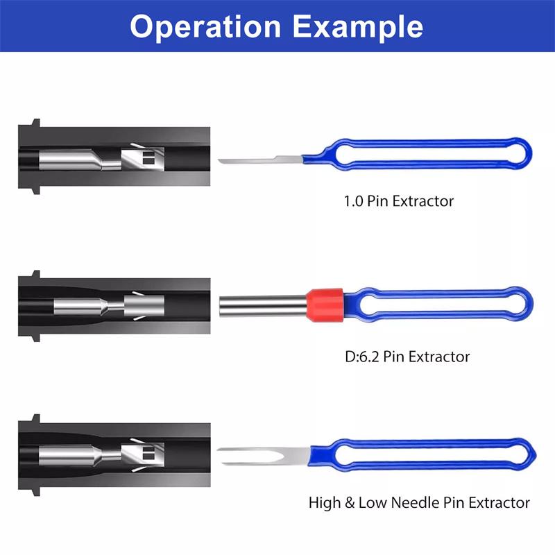 41 szt. Kompleksowy Zestaw Narzędzi do Wyjmowania Terminali Elektrycznych Samochodowych, Wyciągacz do Pinów Złącza, Narzędzie do Zwalniania i Wyciągania do Napraw Samochodowych