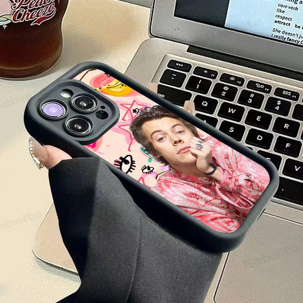 Pop Singer Harry Styles Phone Case For IPhone 17 16 15 14 13 12 11 Pro Max 16E Plus INS Soft Cover