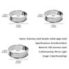 Muffin Tart Rings Double Rolled Tart Ring Stainless Steel Muffin Rings Metal Round Ring Mold For Food Making Bakeware
