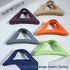 Durable Large Triangle Hair Clip Grip for Thick Hair - Shark Hairpin Accessory for Women