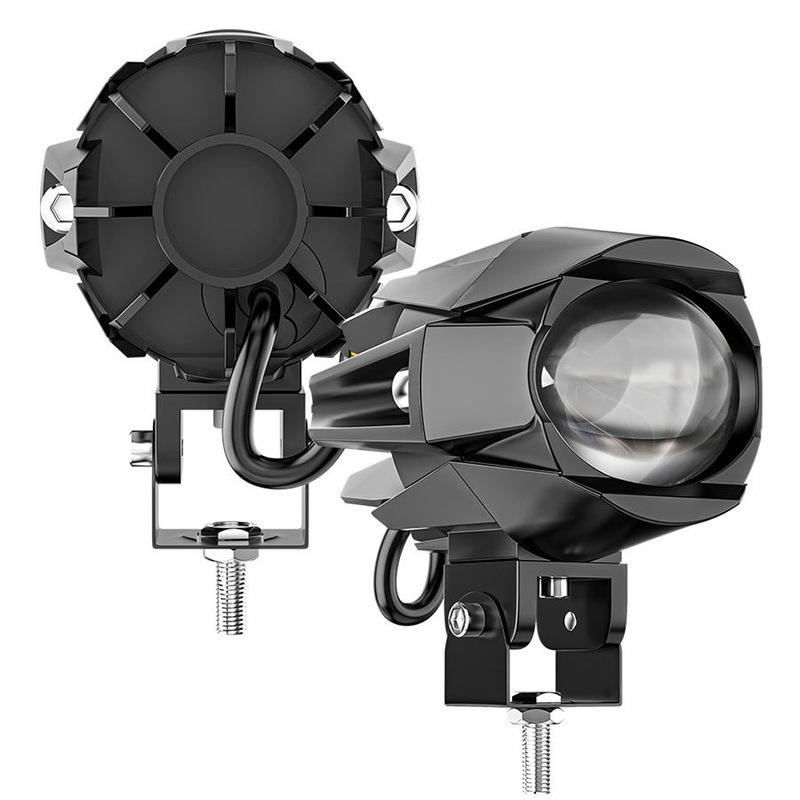 Motorcycle LED Spot Light For Waterbird Series Ultra Bright Laser Lens Off Road Fog Lamp