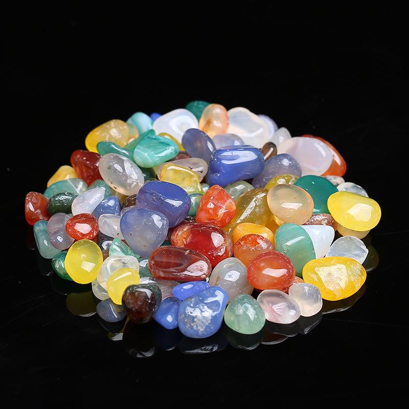 Pietre di Cristallo dei Sette Chakra per Purificare e Smagnetizzare - Decorazione per Mandala, Vaso da Fiori, Acquario